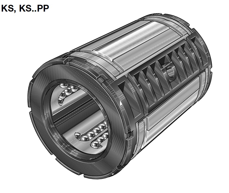 KS20-PP INA lineární kuličkové pouzdro s oboustranným těsněním | Arkov.cz